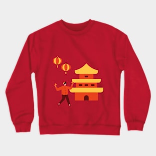 chinese new year Crewneck Sweatshirt